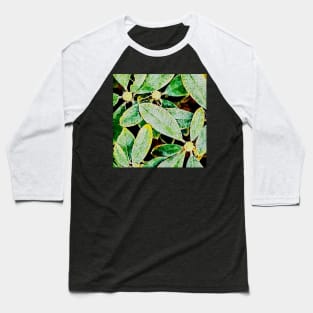 green leaves Baseball T-Shirt